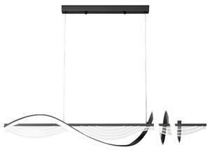 Toolight Toolight, závesné LED svietidlo 100 cm, 3000K, LHJ041-CP, čierna, OSW-50019