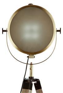 Atmosphera - Stojacia lampa EBOR 1xE27/25W/230V borovica/mosadz