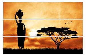 Obraz na plátne - Africká žena 1920C (105x70 cm)