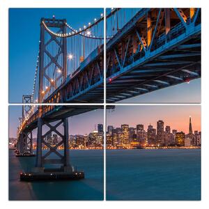Obraz na plátne - San Francisco - štvorec 3923D (60x60 cm)