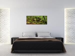 Obraz čarovného lesa (120x50 cm)