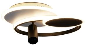 LED Stmievateľné svietidlo LED/65W/230V 3000-6500K biela/čierna + diaľkové ovládanie
