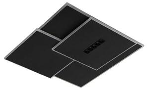 LED Stmievateľné stropné svietidlo LED/95W/230V 3000-6500K čierna +diaľkové ovládanie