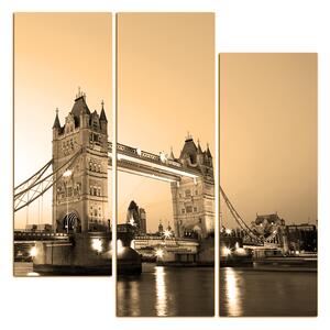 Obraz na plátne - Tower Bridge - štvorec 330FC (75x75 cm)