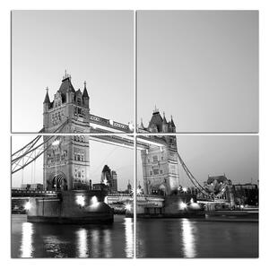 Obraz na plátne - Tower Bridge - štvorec 330ČD (60x60 cm)