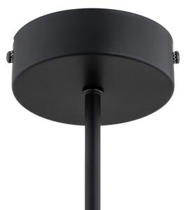 Luster na tyči FOTON 4xE14/10W/230V čierna