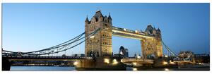 Obraz na plátne - Tower Bridge - panoráma 530A (105x35 cm)