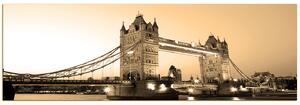 Obraz na plátne - Tower Bridge - panoráma 530FA (105x35 cm)