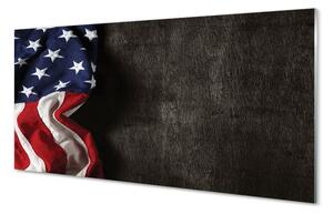 Sklenený obraz Vlajky Spojených štátov 120x60 cm 4 Prívesky