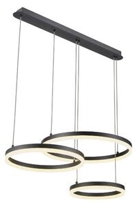 ZÁVESNÉ LED SVIETIDLO, 78/50/120 cm Novel - Interiérové svietidlá