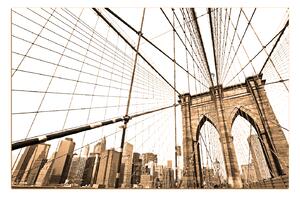 Obraz na plátne - Manhattan Bridge 1925FA (100x70 cm)