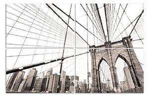 Obraz na plátne - Manhattan Bridge 1925D (90x60 cm)