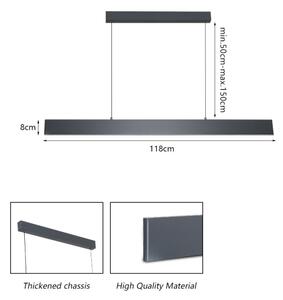 Brilagi - LED Stmiev. luster na lanku SLIMLINE LED/40W/230V 3000-6000K antracit+DO