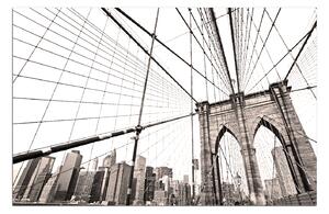 Obraz na plátne - Manhattan Bridge 1925A (90x60 cm )
