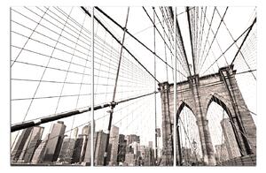 Obraz na plátne - Manhattan Bridge 1925B (90x60 cm )