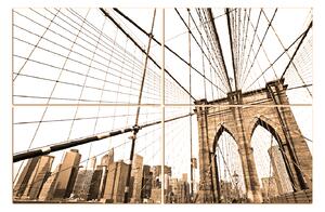 Obraz na plátne - Manhattan Bridge 1925FD (120x80 cm)