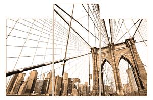 Obraz na plátne - Manhattan Bridge 1925FC (90x60 cm)