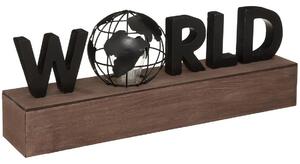 Atmosphera - LED Dekorácia WORLD LED/2xAAA