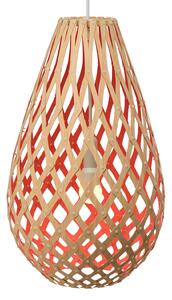 David trubridge Koura závesná 50cm bambus-červená