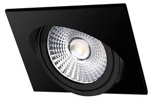 LED Podhľadové svietidlo LED/6W/230V 3000K 8,5x8,5 cm čierna