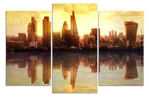 Obraz na plátne - Západ slnka Londýn 128C (150x100 cm)