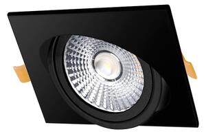 LED Podhľadové svietidlo LED/6W/230V 3000K 8,5x8,5 cm čierna
