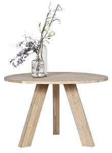 WOOOD Jedálenský stôl Rhonda – Ø 129 cm 77 × 129 × 129 cm