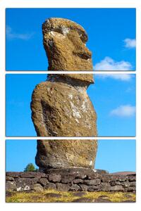 Obraz na plátne - Ahu Akivi moai - obdĺžnik 7921B (120x80 cm)