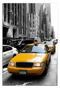 Obraz na plátne - Taxi z New Yorku - obdĺžnik 7927A (100x70 cm)
