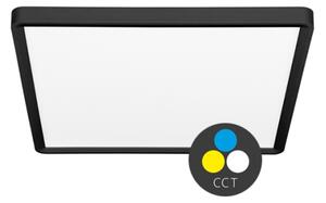 Ecolite W008S-CCT/24W/CR - LED Stropné svietidlo TERY LED/24W/230V IP40 čierna