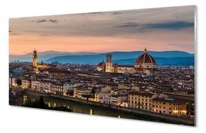 Sklenený obraz Italy Panorama katedrála hory 100x50 cm 2 Prívesky