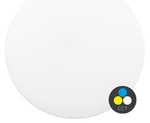 Ecolite WYB280-CCT/18W/BI - LED Stropné svietidlo DISK LED/18W/230V IP44 biela