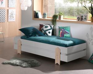 STOHOVATEĽNÁ POSTEĽ, 90/200 cm biela MID.YOU - Detské izby, Online Only