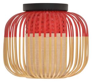 Stropné Lampa Forestier, Bamboo, stmievateľné, Červená, Chodba, Bambus, Dizajnový