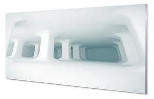 Nástenný panel  Biela 3d podpora 100x50 cm