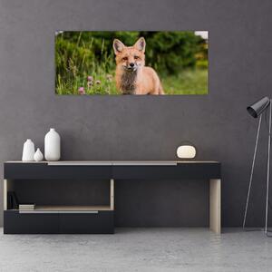 Obraz líšky (120x50 cm)