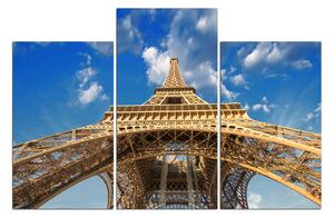 Obraz na plátne - Eiffelova veža - pohľad zdola 135C (120x80 cm)