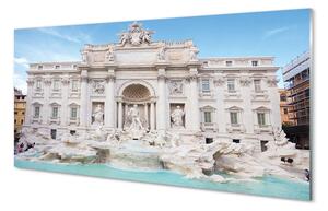 Sklenený obraz Katedrála Rome Fountain 100x50 cm 2 Prívesky