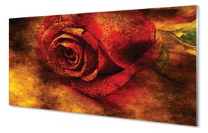Obraz na skle rose picture 100x50 cm 2 Prívesky