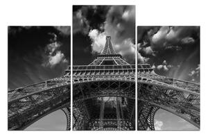 Obraz na plátne - Eiffelova veža - pohľad zdola 135ČC (90x60 cm)