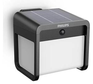 Philips -LED Solárne nástenné svietidlo so senzorom EZRA LED/1,8W/3,7V 3000K IP44