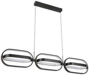 ZÁVESNÉ LED SVIETIDLO, 123/21/250 cm Novel - Interiérové svietidlá