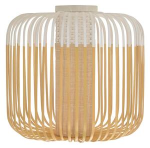 Stropné Lampa Forestier, Bamboo, stmievateľné, Biela, Obývacia izba, Bambus, Dizajnový
