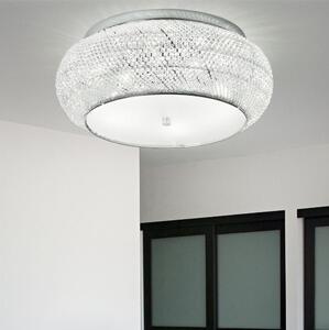 Ideal Lux - Krištáľové stropné svietidlo PASHA 14xE14/40W/230V pr. 65 chróm
