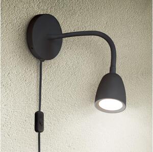 Solight WO54-B - LED Stmievateľná nástenná lampička LED/4W/230V čierna
