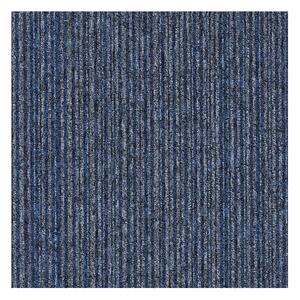 Tapibel , Kobercový štvorec Coral Lines 60360-50 modro-šedý 50 x 50 cm, chodba / predsieň