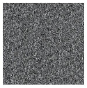 Tapibel , Kobercový štvorec Coral 58342-50 sv. šedý 50 x 50 cm, chodba / predsieň