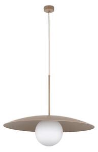 Luster na lanku SLATE 1xE27/15W/230V pr. 65 cm béžová