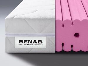 Penový matrac Benab Herakles 200x90 cm (T3). Vysoko komfortný ortopedický matracs obojstranným vlnitým profilovaním kvalitného monobloku studenej antibakteriálnej peny, pre maximálne ortopedické účinky a pohodlie. 763069