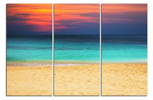 Obraz na plátne - More pri západe slnka 143B (150x100 cm)